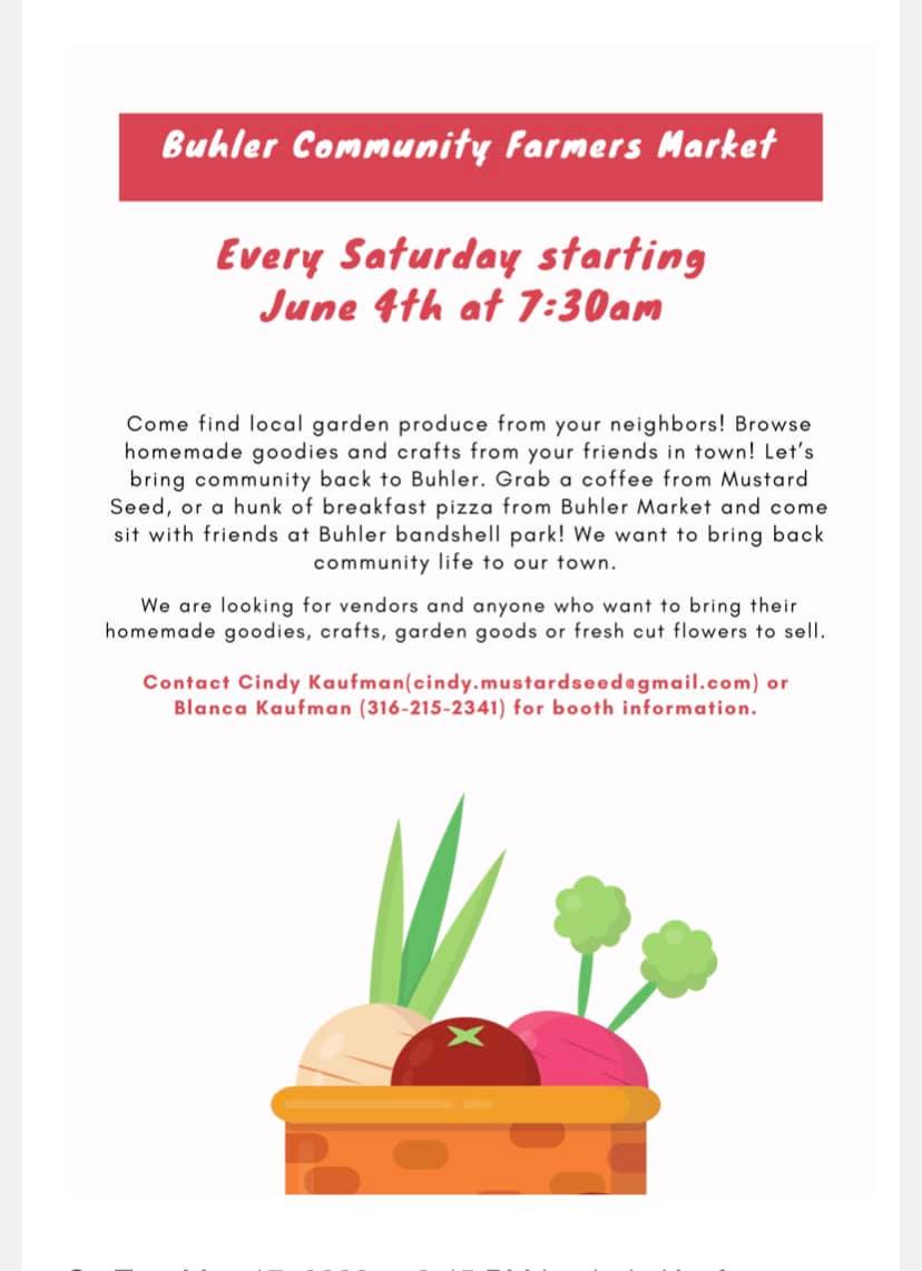Buhler Farmer's Market City of Buhler
