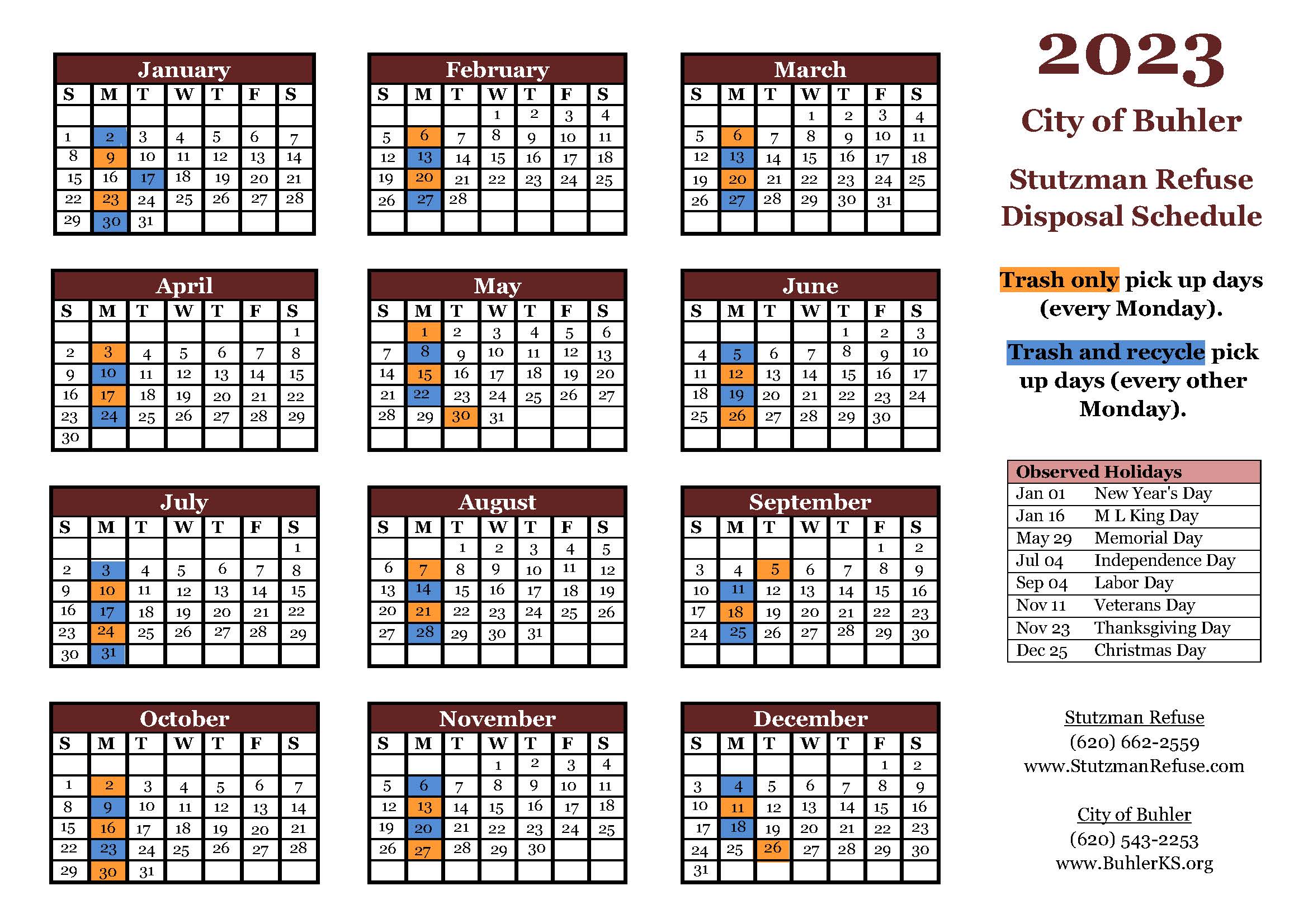 Utilities City of Buhler